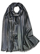 Shining Glitter Plain Scarf Wedding Occasion X'mas Premium Soft Hijab WrapShawl