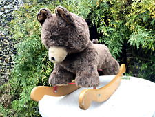 Merrythought Rocking Plush Bear  for Harrods Rare English Iconic Vintage Classic