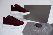 Alexander McQueen NEW Burgundy Knit Larry Sneakers Size 36 Uk 3 BNIB