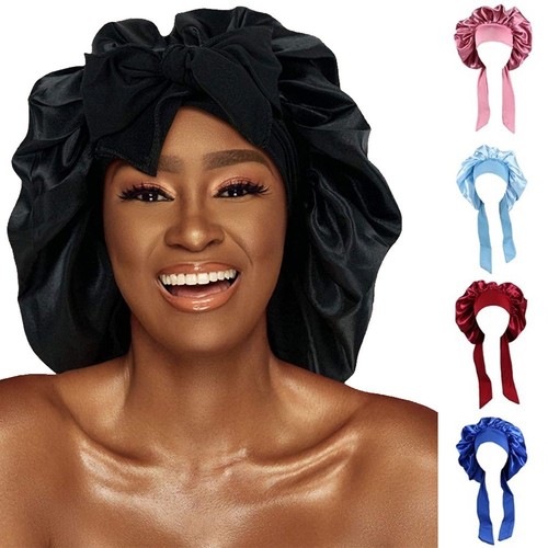 Adjustable silk bonnet - adjustable,
