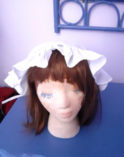 Mob cap head scarf