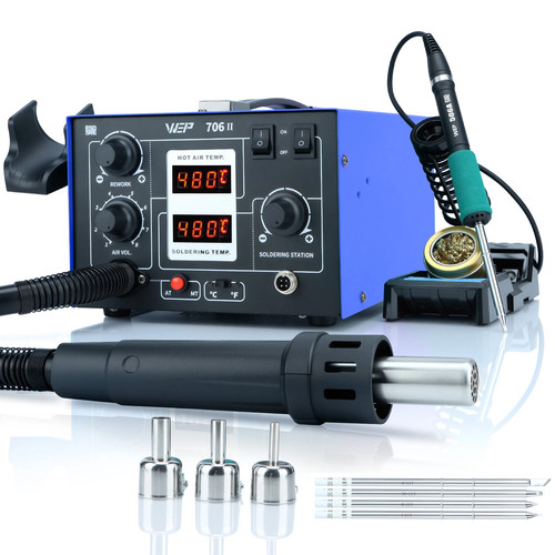 Wep t12 hot air rework - 2-in-1,