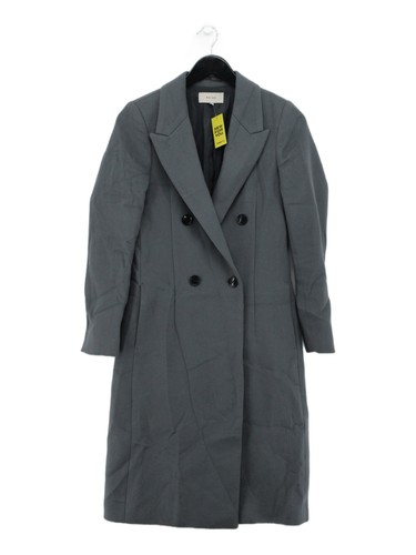 Reiss women coat blue - blue, wool