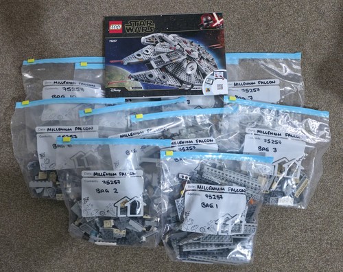Lego star wars millenium - star,