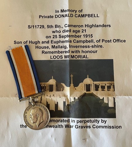 Silver war medal kia - -,
