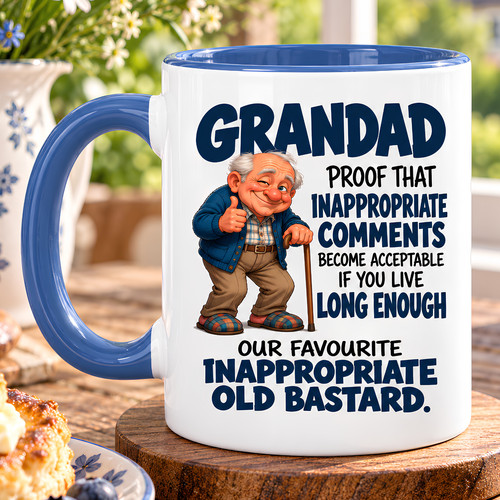 Funny grandad mug rude - funny,