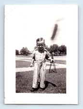 Old Vintage Photo SOLO BOY IN