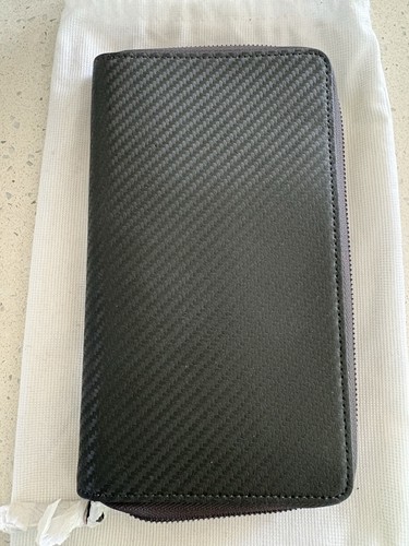 Dunhill travel wallet black - travel, wallet-black