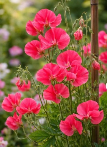 Sweet pea geranium pink seeds - pink,