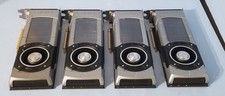 Lot of 4 PARTS ONLY  Zotac GTX