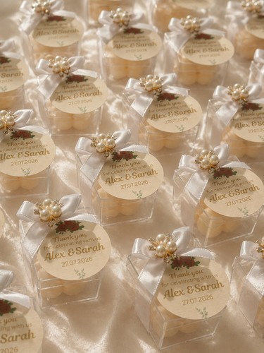 Personalized bubble candle - personalized,