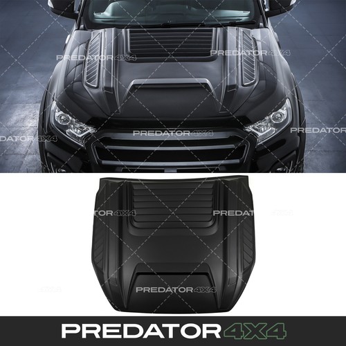 Matte black large - large, bonnet