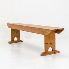 Victorian Stripped Pine 6ft Country Bench C19th (Kitchen, Farmhouse, Dining)