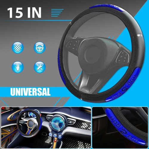 38cm blue leather car - blue,
