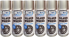Auto Extreme All purpose Spray Paint Silver Wheel 400ml x 6