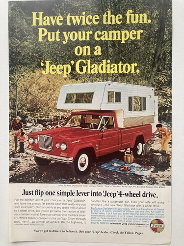 1966 jeep gladiator print - 1966,