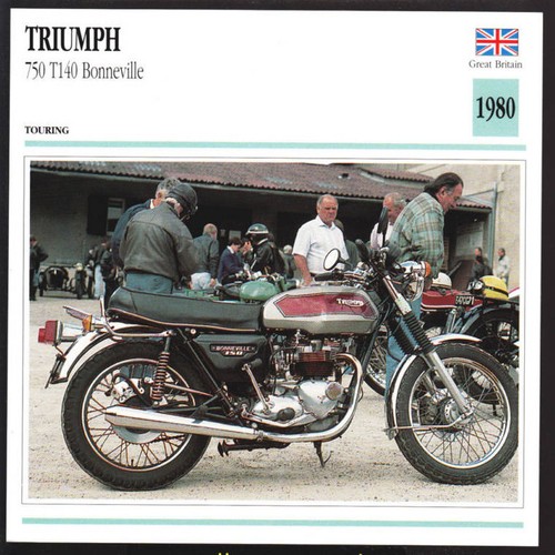 1980 triumph 750cc t140 - 1980,