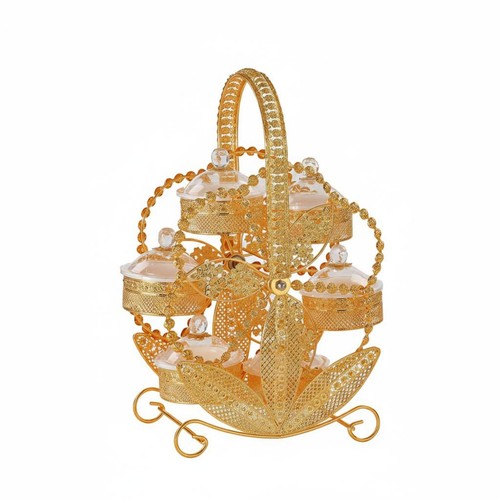 Rotating snack tray clear - tray,