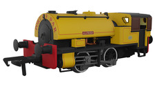 Rapido Trains 968504 OO Gauge Port of Par Bagnall 'Alfred' Yellow (DCC SOUND)