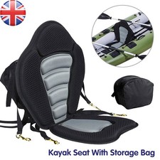 Adjustable Strap Kayak Seat with Storage Bag for Kayaking Rafting Fishing