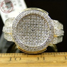 Men’s Iced Out Round Pinky