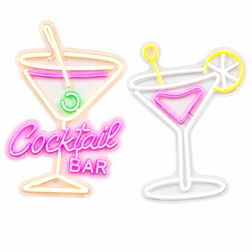 Cocktail bar led - bar, neon