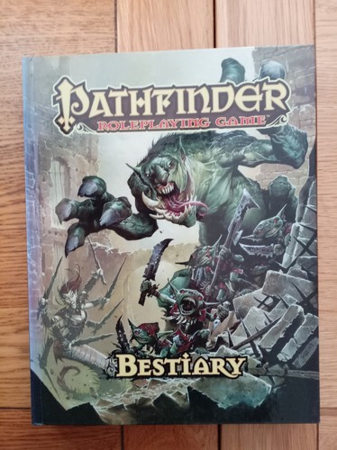 Rpg book pathfinder - rpg, bestiary