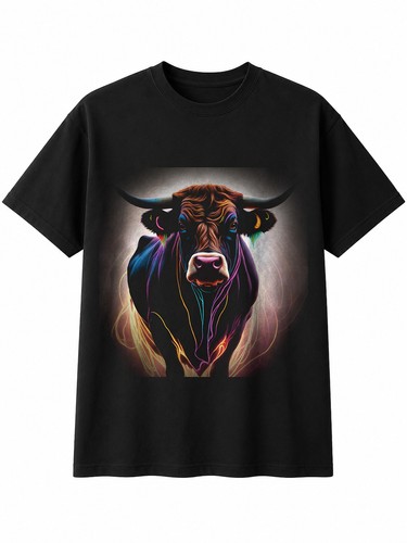 Hereford bull neon - bull,