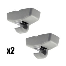2X SUN VISOR HOOK CLIP BRACKET