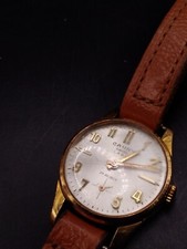 Vintage Cauny Lady Swiss Wristwatch Working May Need Attention
