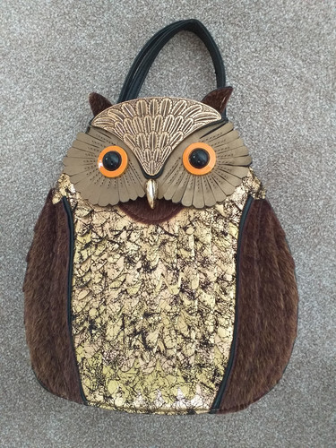 Beautiful owl shaped bag - shaped,