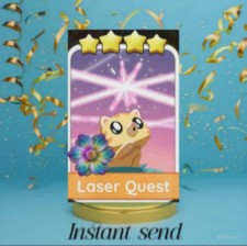 Laser Quest Monopoly Go 4 Star