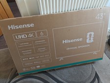 Hisense 43 Inch TV Smart 4K