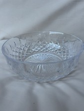 SALE Cut Glass Fruit Bowl