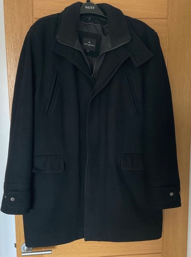 Jeff banks black coat - jeff,