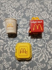 McDonald’s 3 McDino Transformer - Vintage 1990's Plastic Happy Meal  Toys - 1990