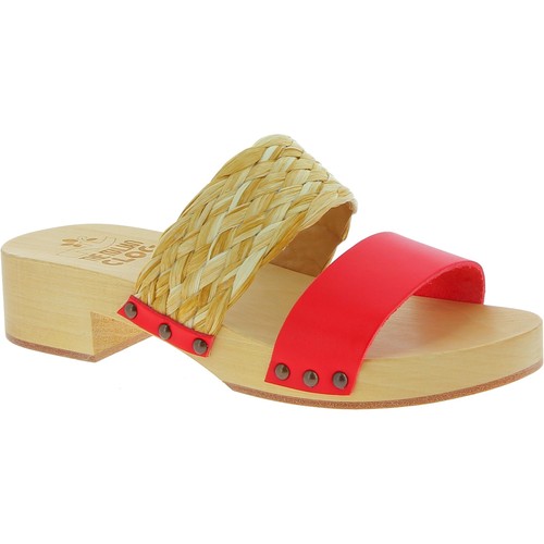 Women wooden mules with - women's,