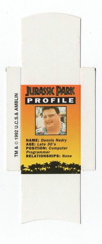 Bassett barratt jurassic park - barratt,