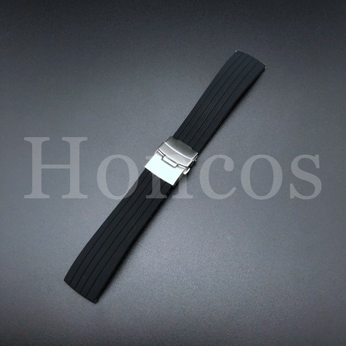 18mm rubber band strap - 18mm, smooth