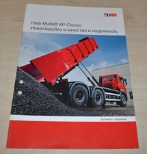 HIAB Multilift XP Classic Truck Special Sweden Brochure Prospekt