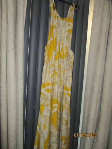 Zara yellow summer maxi - yellow, dress