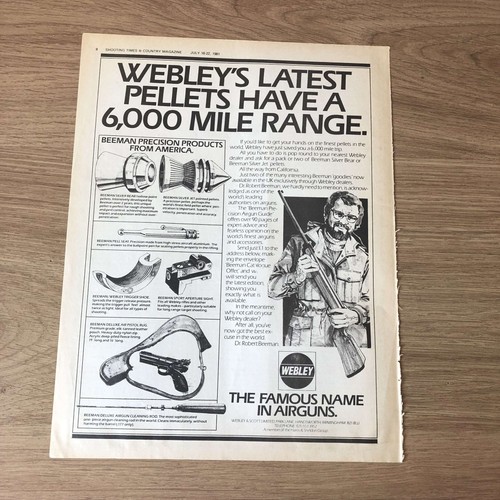 Guns61 magazine advert - magazine, 12x9