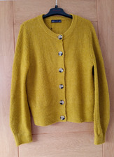 M&S Cardigan Womens Mustard