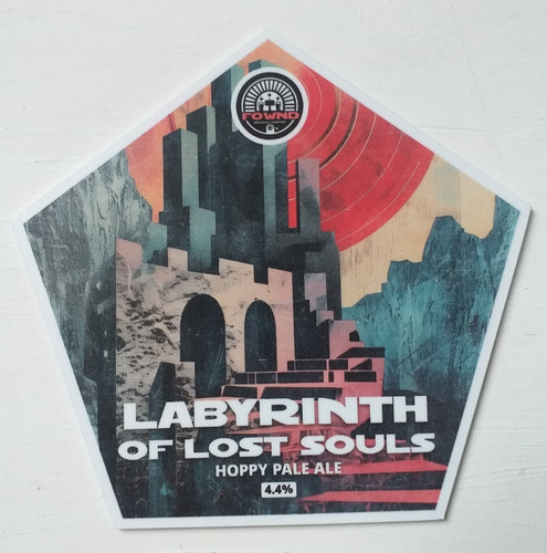 Beer pump badge clip - badge, clip.labyrinth
