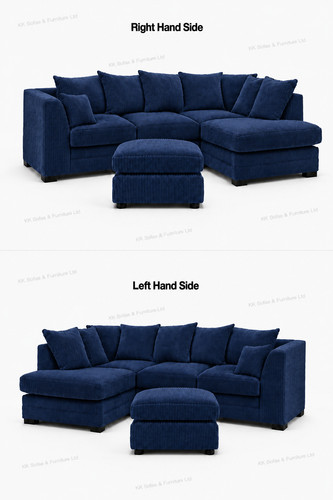 Dylan jumbo cord corner sofa - jumbo,