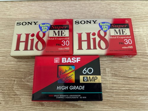 Video8 and hi8 tapes basf - 3,