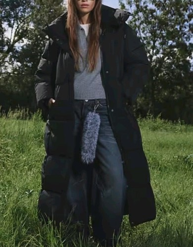 Bershka long hooded - bershka,