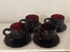 Avon Cape Cod Ruby Red Glass