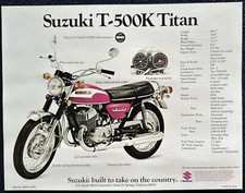 Suzuki T-500K / GT-185K sales