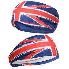Union Jack Headband UK Flag British Gift Hen Party Hair Head Wide Hairband